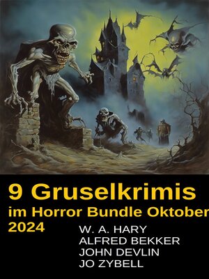 cover image of 9 Gruselkrimis im Horror Bundle Oktober 2024